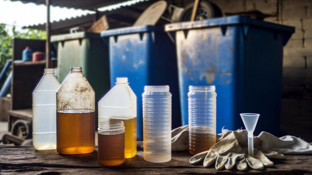 gdzie oddać zużyty olej