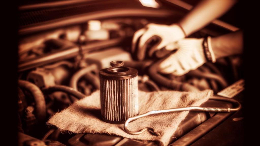 jak odkręcić filtr oleju bez klucza