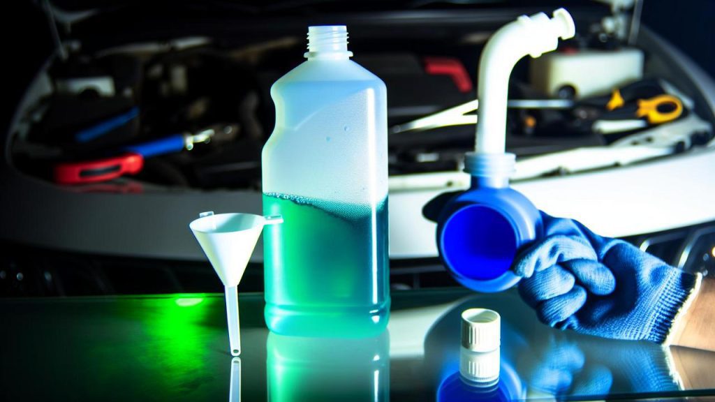 jak wymienić płyn do spryskiwaczy