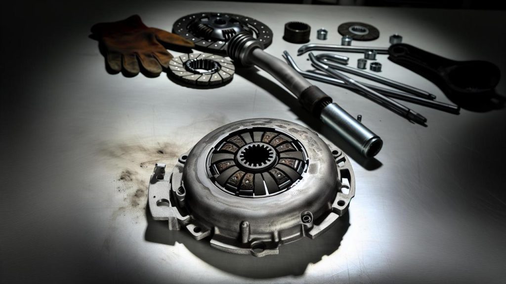 jednorazowe przypalenie sprzęgła